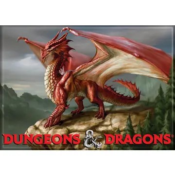 Red Dragon Magnet